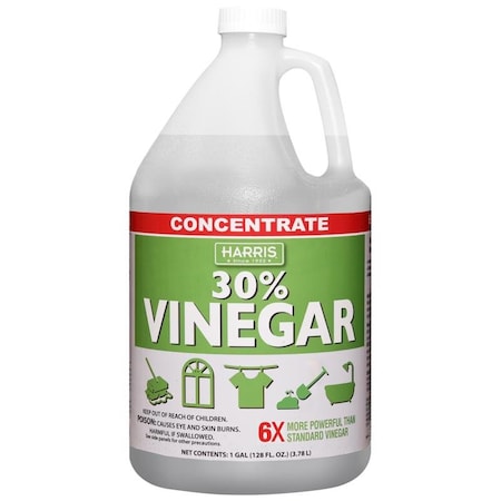 Harris Harris Regular Scent Concentrated All Purpose Cleaning Vinegar Liquid 128 oz VINE30-128